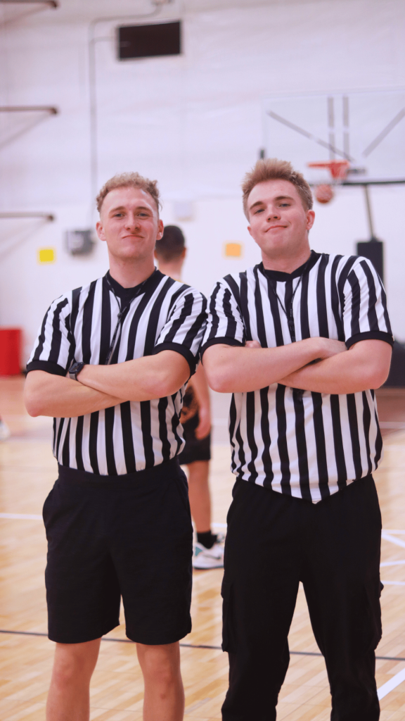 2 Referees in Dunk Ball Basketball League